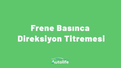Frene Basınca Direksiyon Titremesi