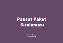 Passat Paket Sıralaması