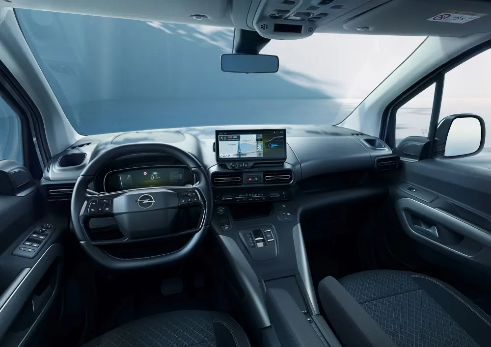Yeni Opel Combo Elektrik İç Tasarım