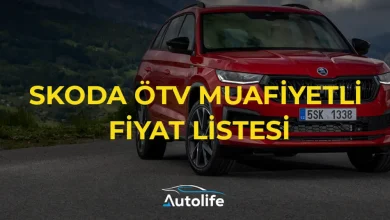 Skoda ÖTV muafiyetli fiyat listesi