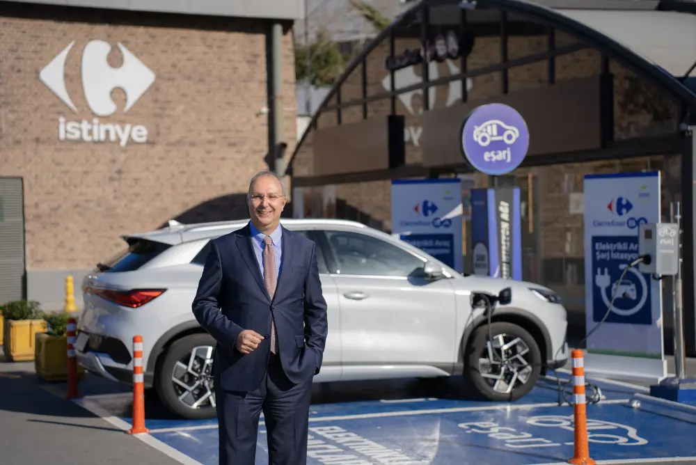 CarrefourSA Elektrikli Araç Şarj İstasyonu