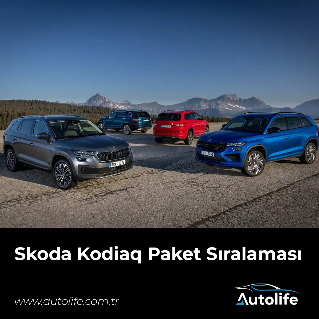Skoda Kodiaq Paket Sıralaması