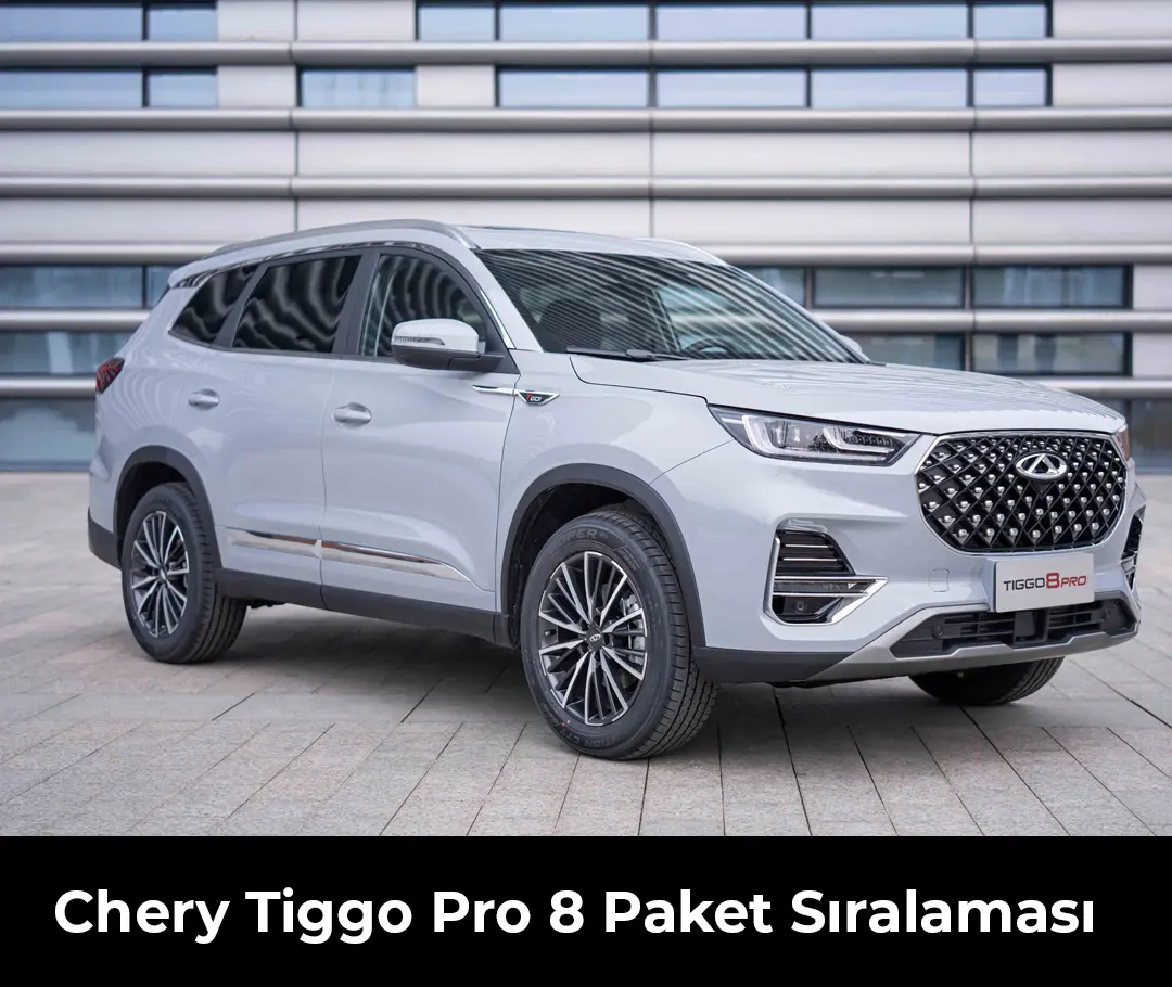 Tiggo Pro 8 Paket Sıralaması