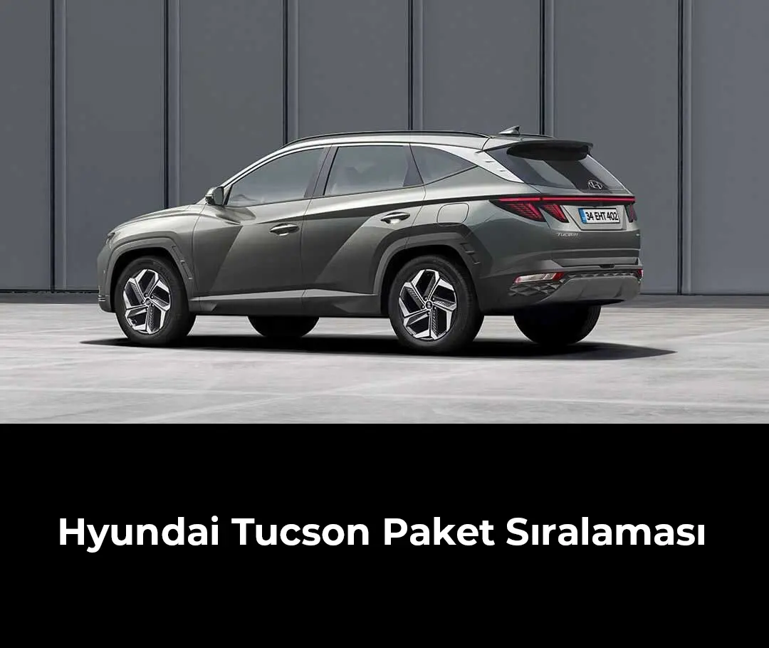 Hyundai Tucson Paket Sıralaması